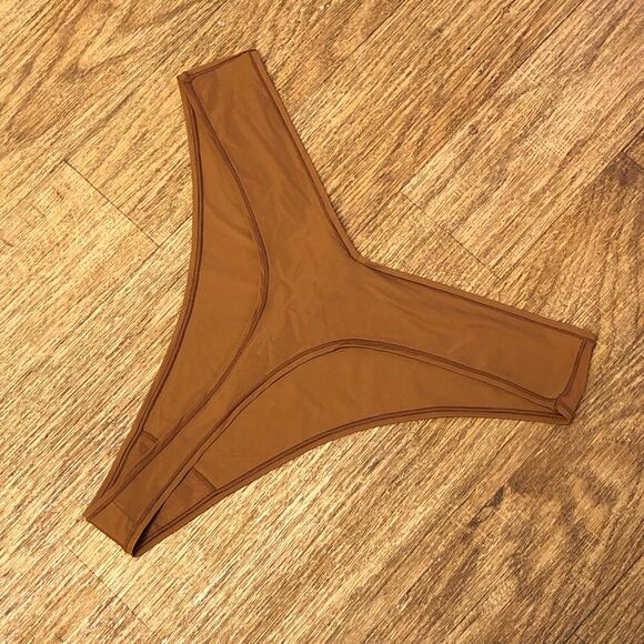 Skims Copper Dipped Front Thong Panties Size 3X - Picture 3 of 8
